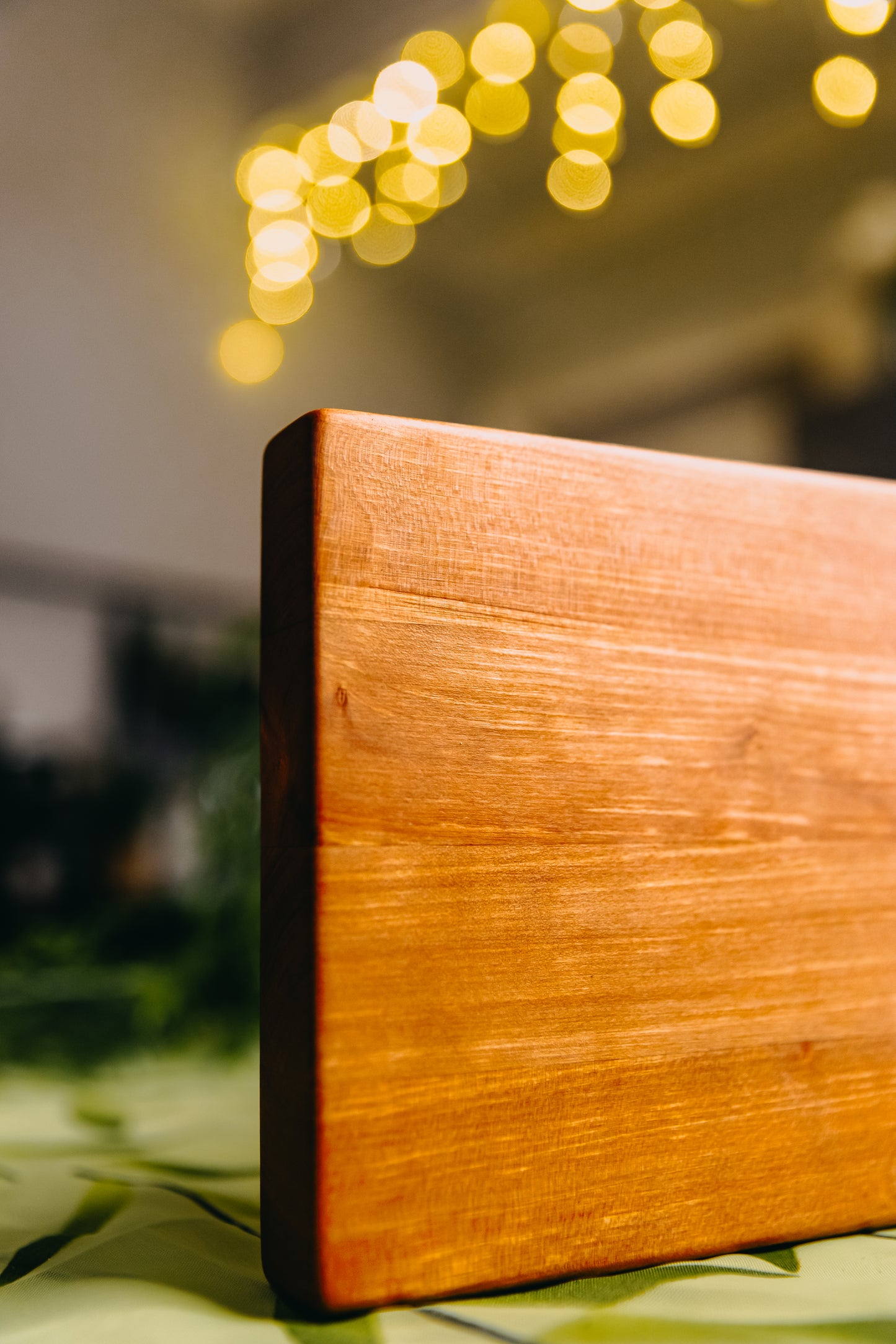 Edge Grain Cherry Serving Board