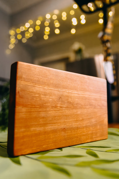 Edge Grain Cherry Serving Board (One-Off 001)
