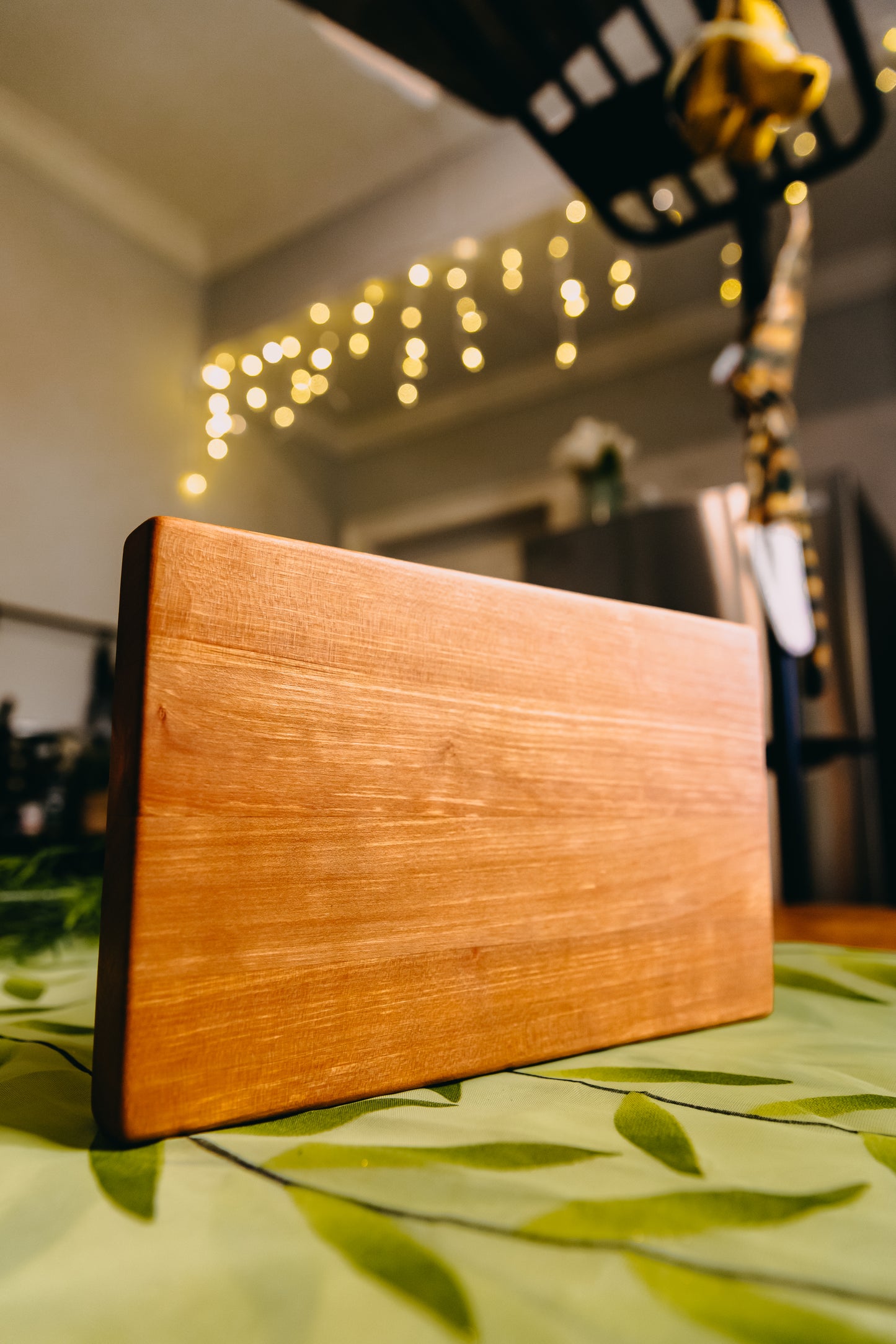 Edge Grain Cherry Serving Board