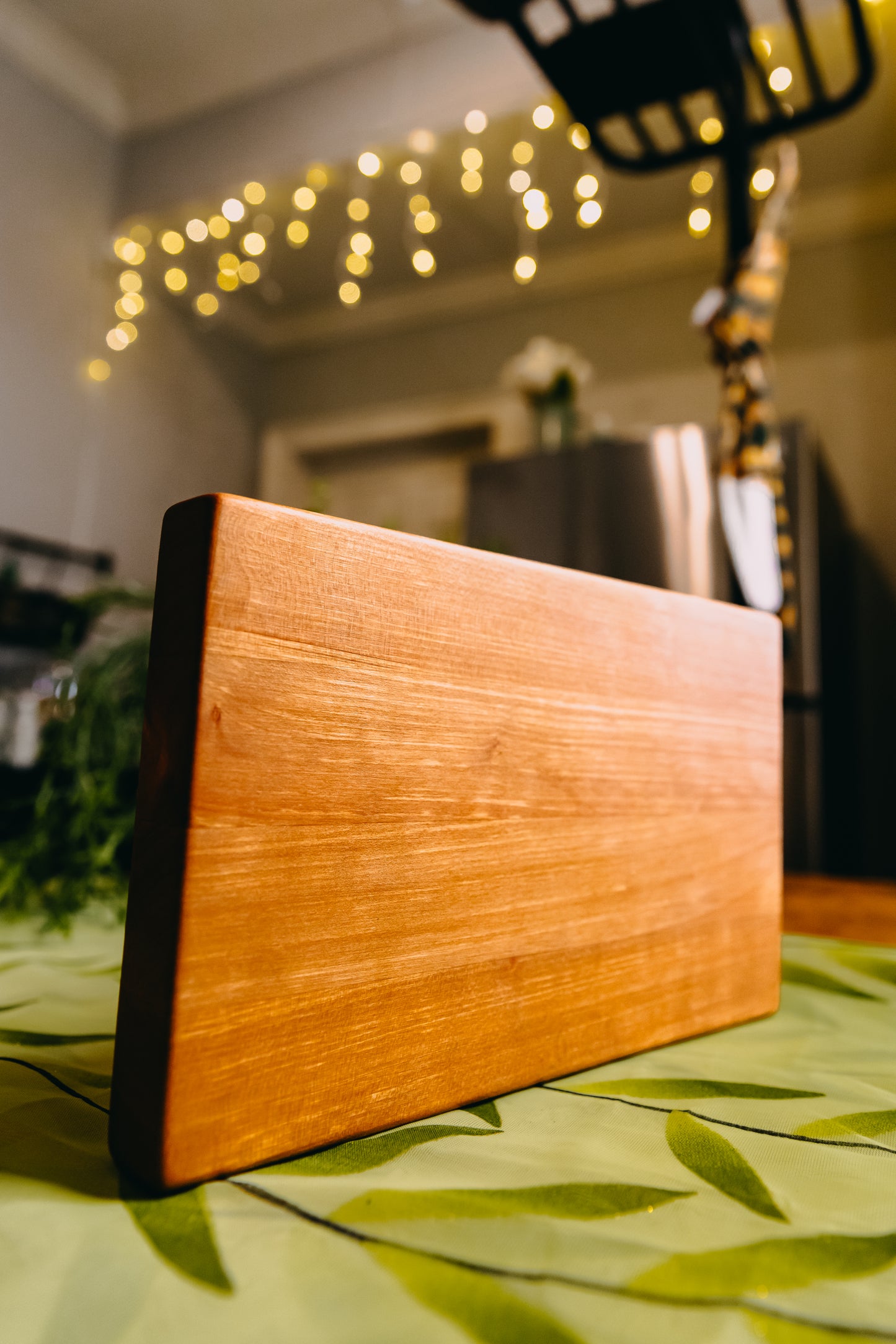 Edge Grain Cherry Serving Board