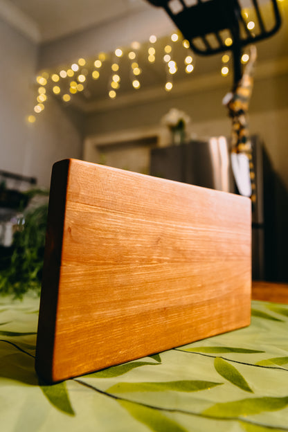 Edge Grain Cherry Serving Board (One-Off 001)