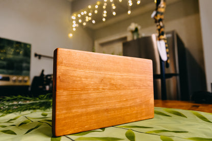 Edge Grain Cherry Serving Board