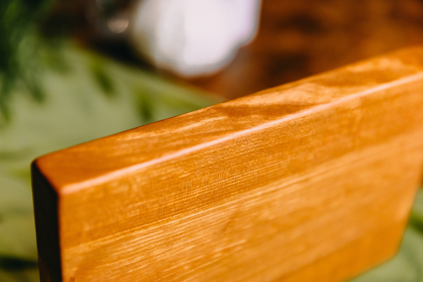 Edge Grain Cherry Serving Board