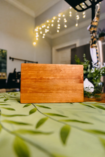 Edge Grain Cherry Serving Board