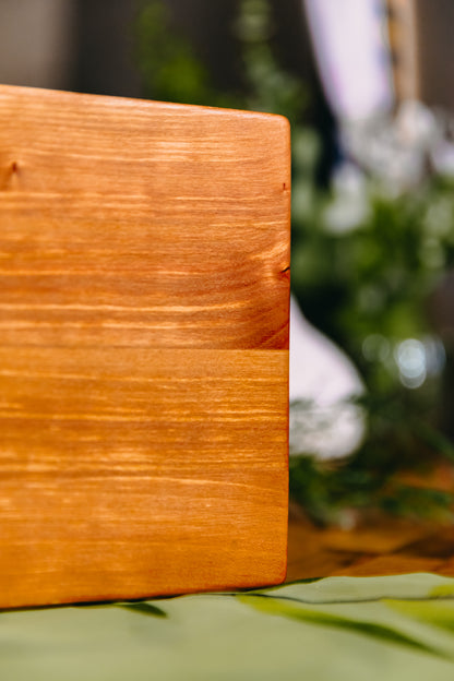 Edge Grain Cherry Serving Board