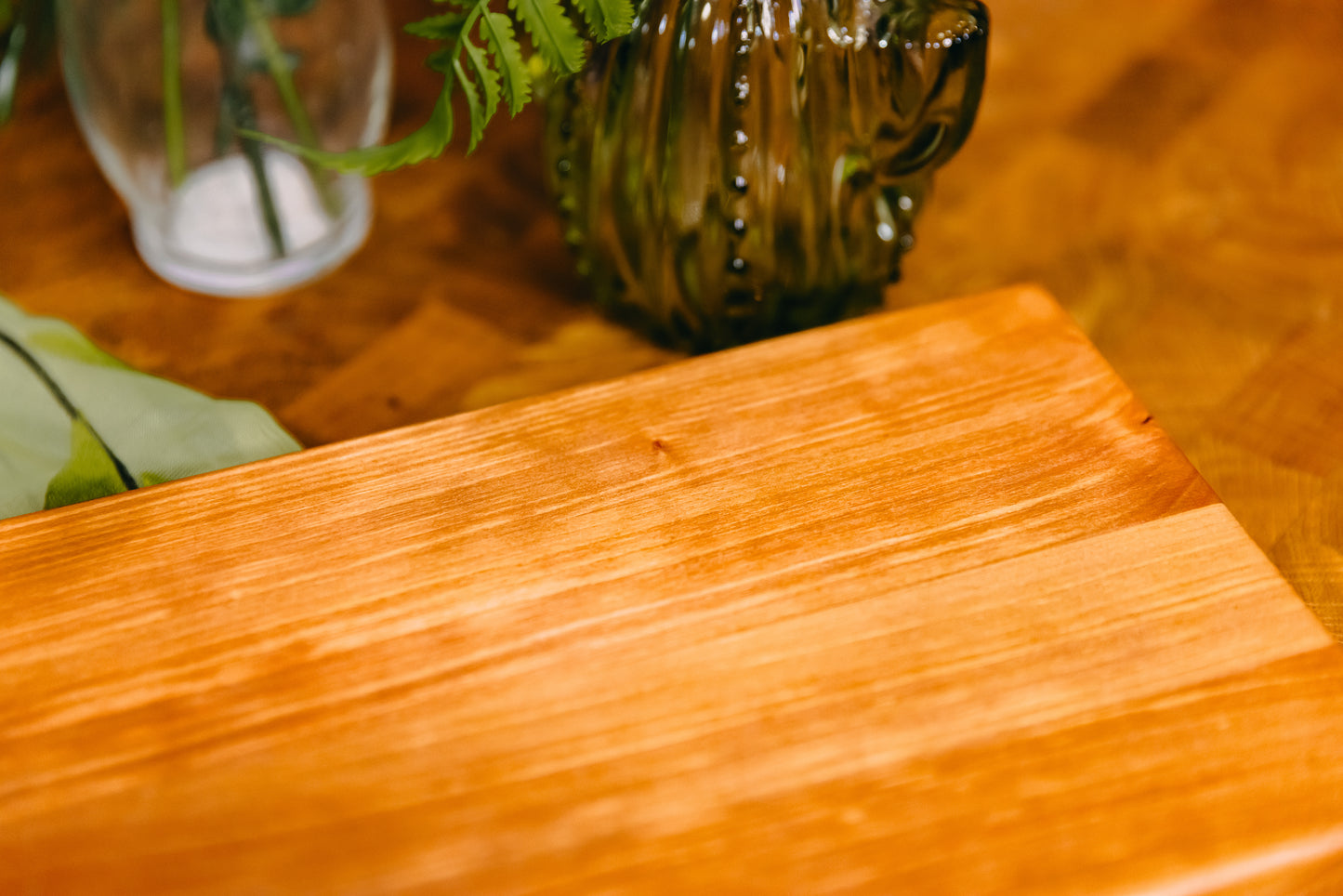 Edge Grain Cherry Serving Board