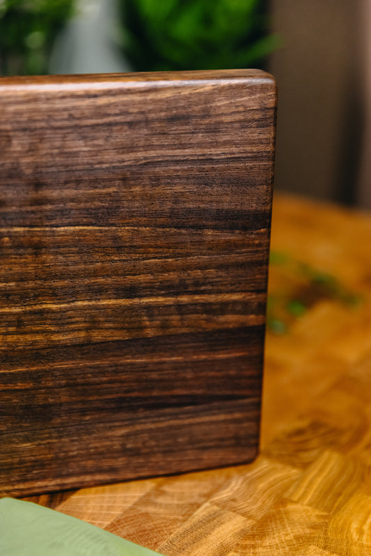Edge Grain Black Walnut Serving Board