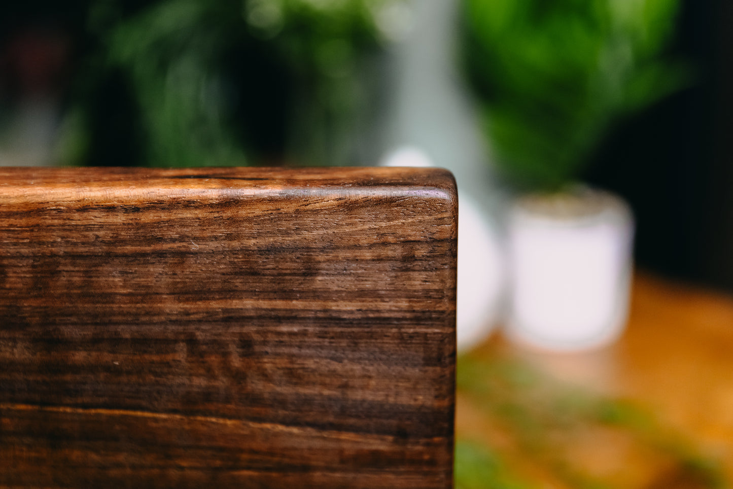 Edge Grain Black Walnut Serving Board (One-Off 001)