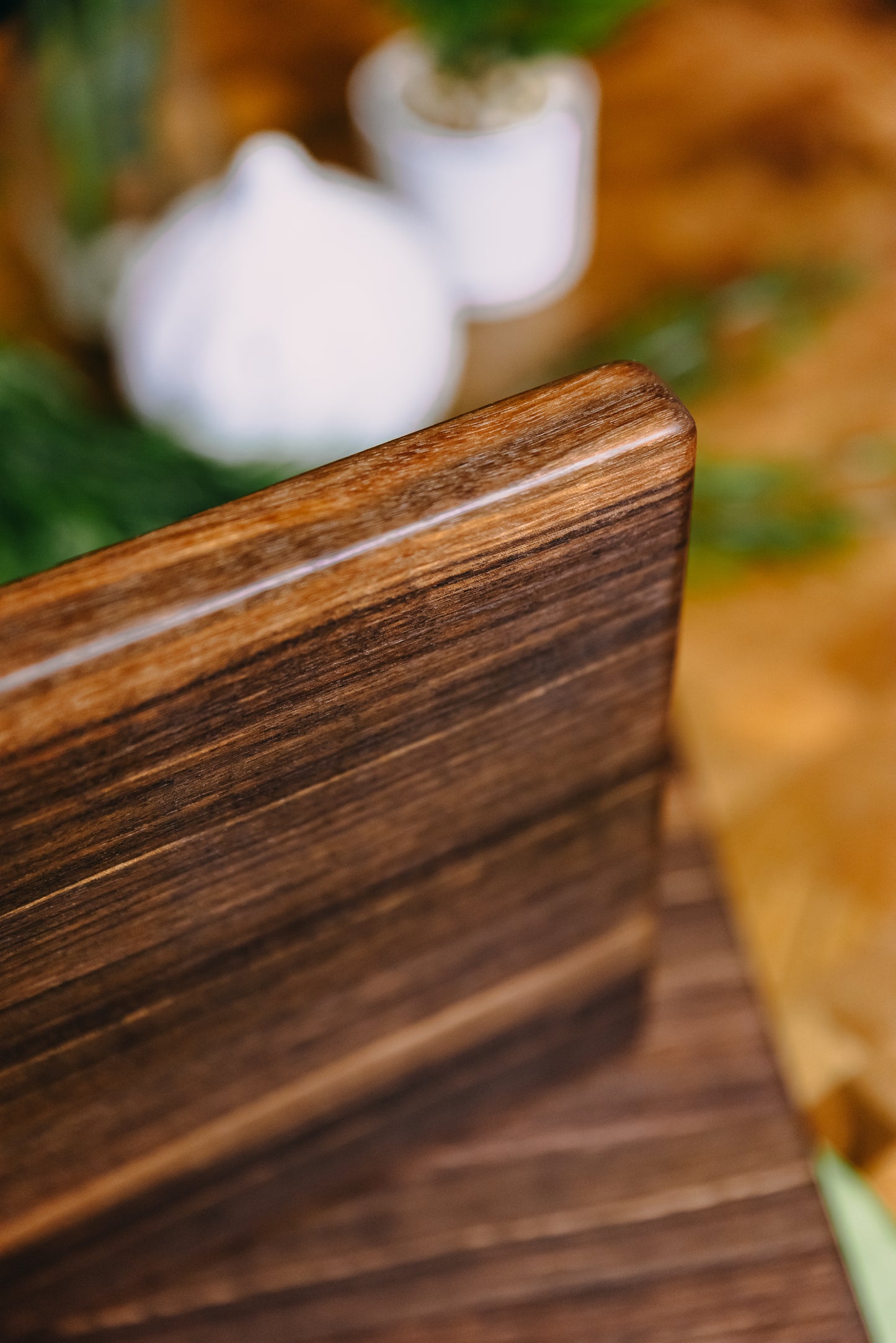 Edge Grain Black Walnut Serving Board (One-Off 001)