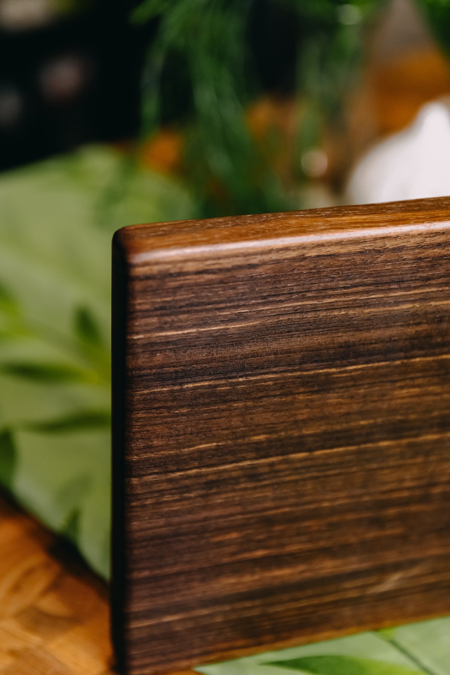 Edge Grain Black Walnut Serving Board (One-Off 001)