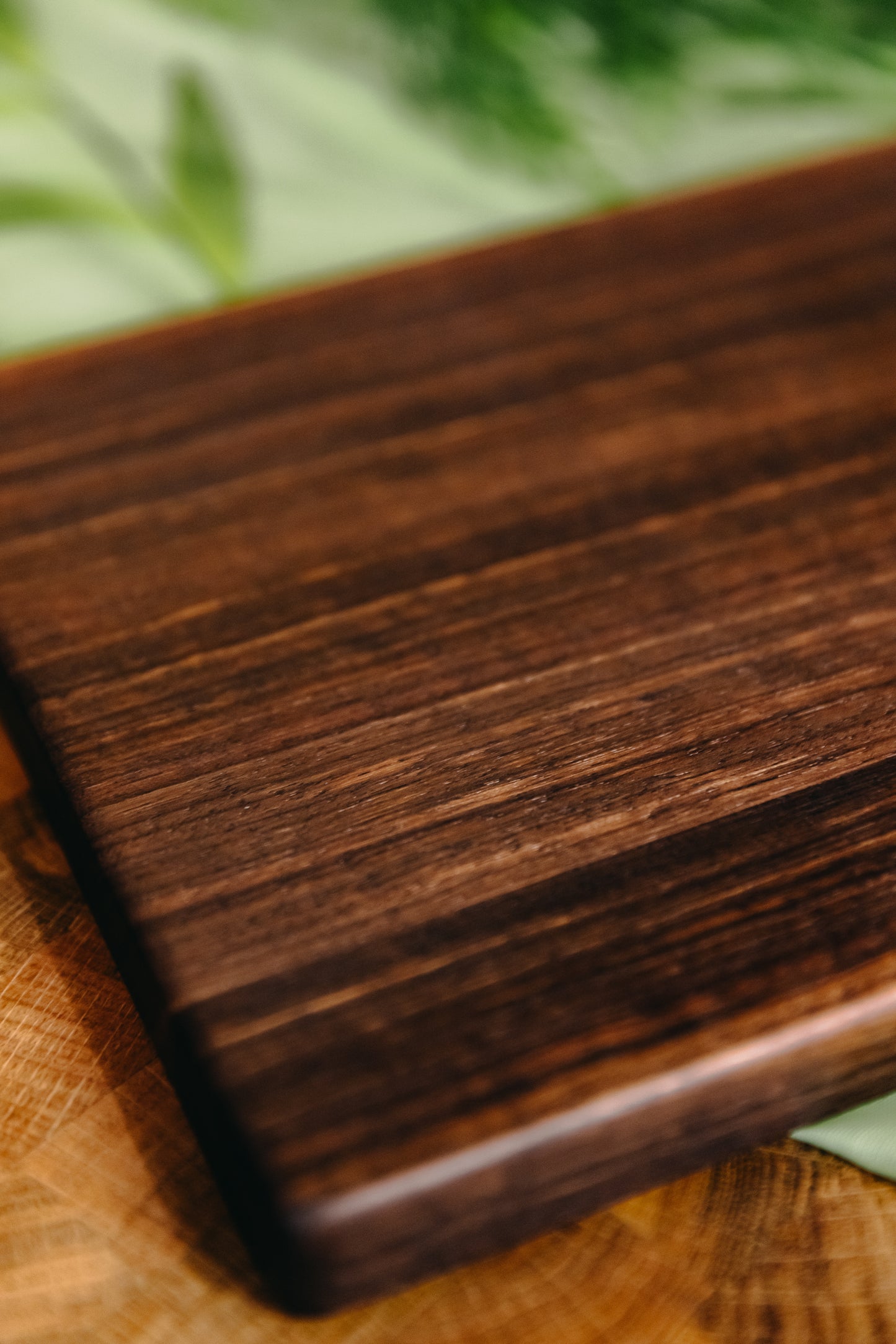 Edge Grain Black Walnut Serving Board (One-Off 001)