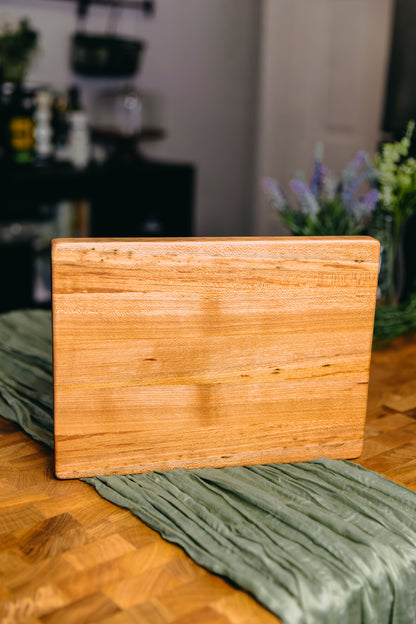 Edge Grain Hard Maple Serving Board