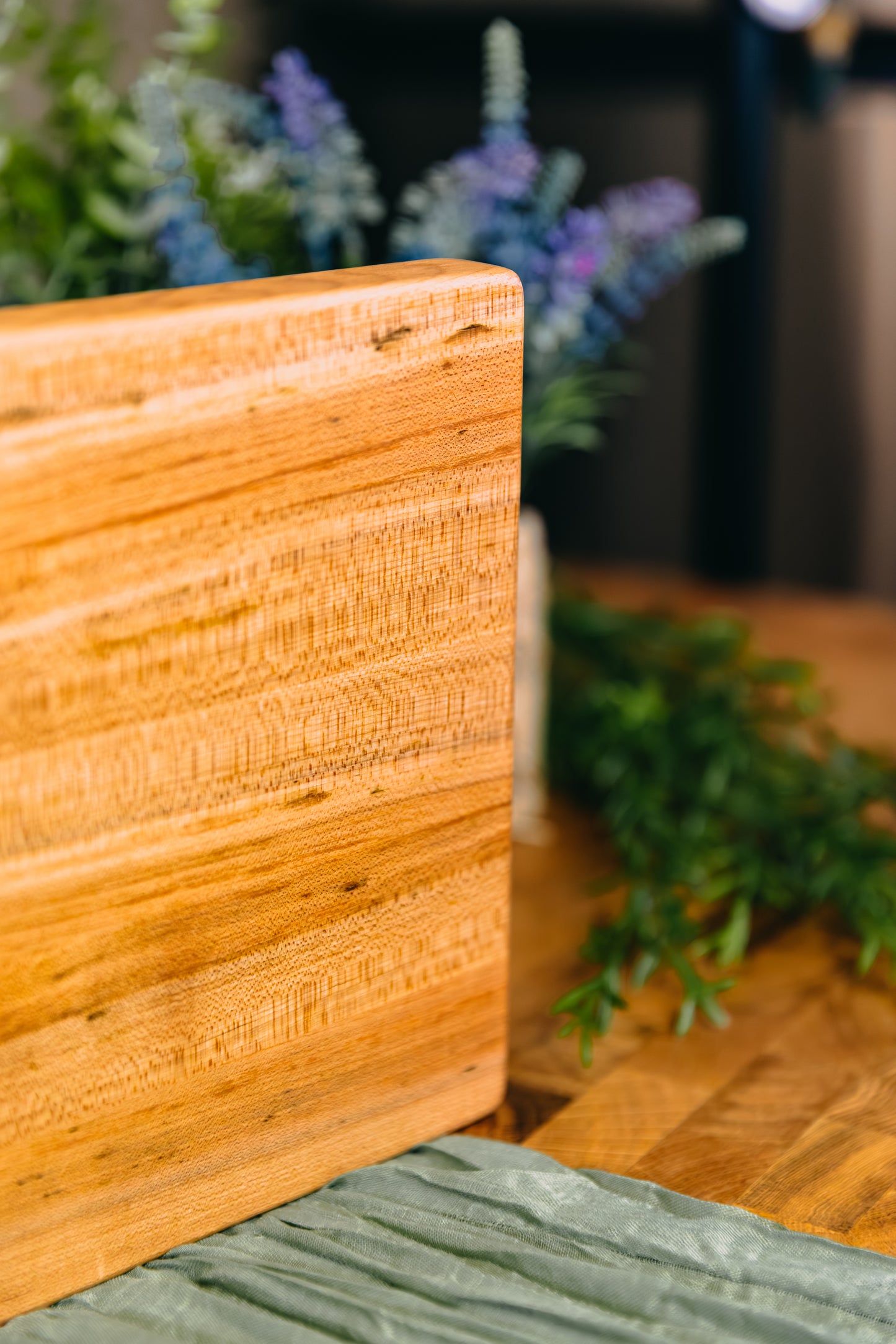 Edge Grain Hard Maple Serving Board