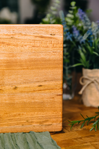 Edge Grain Hard Maple Serving Board (One-Off 001)