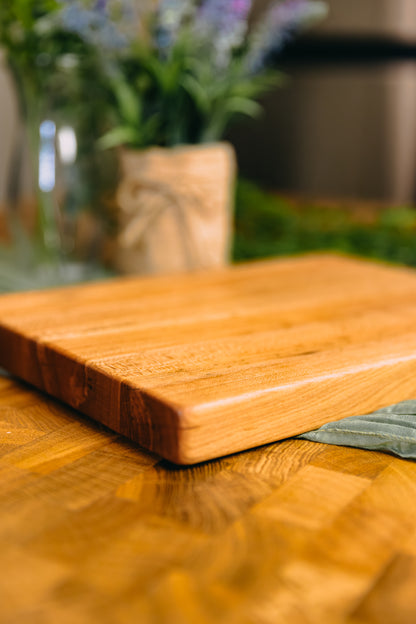 Edge Grain Hard Maple Serving Board