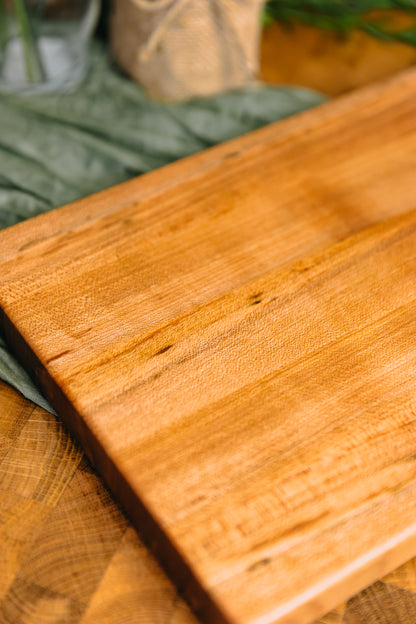 Edge Grain Hard Maple Serving Board (One-Off 001)