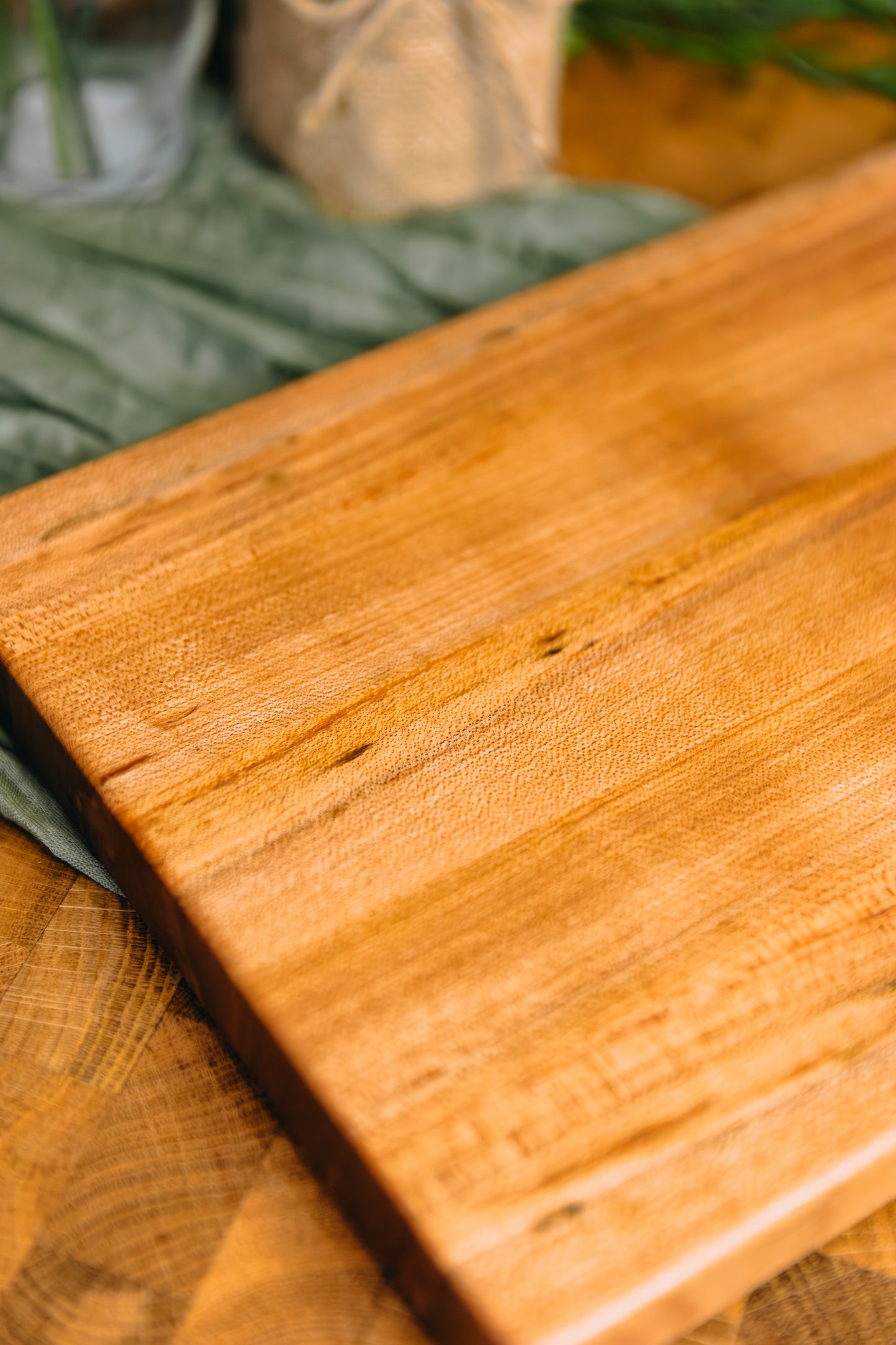 Edge Grain Hard Maple Serving Board
