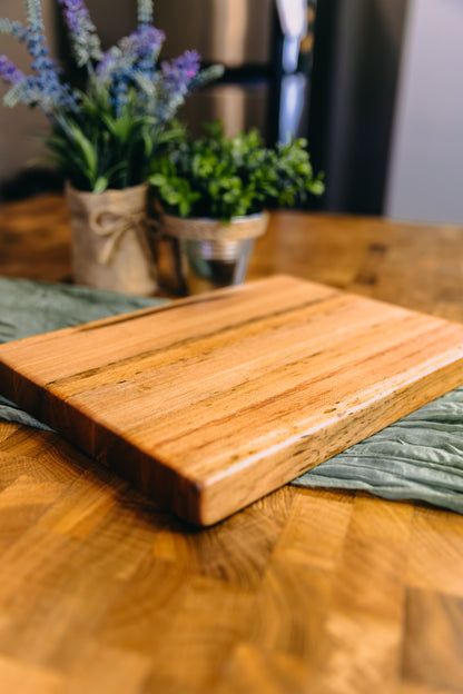 Edge Grain Hard Maple Serving Board (One-Off 002)