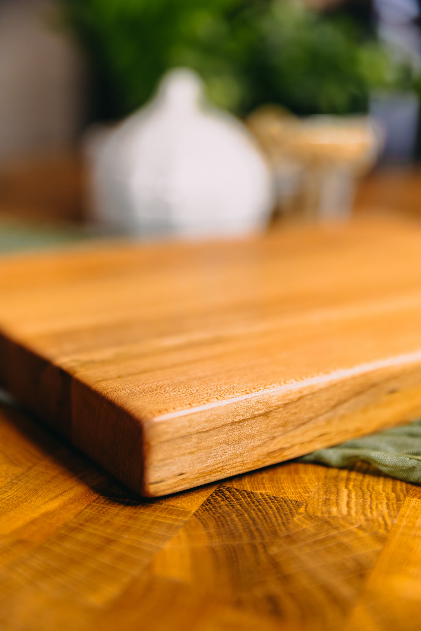 Edge Grain Hard Maple Serving Board (One-Off 003)