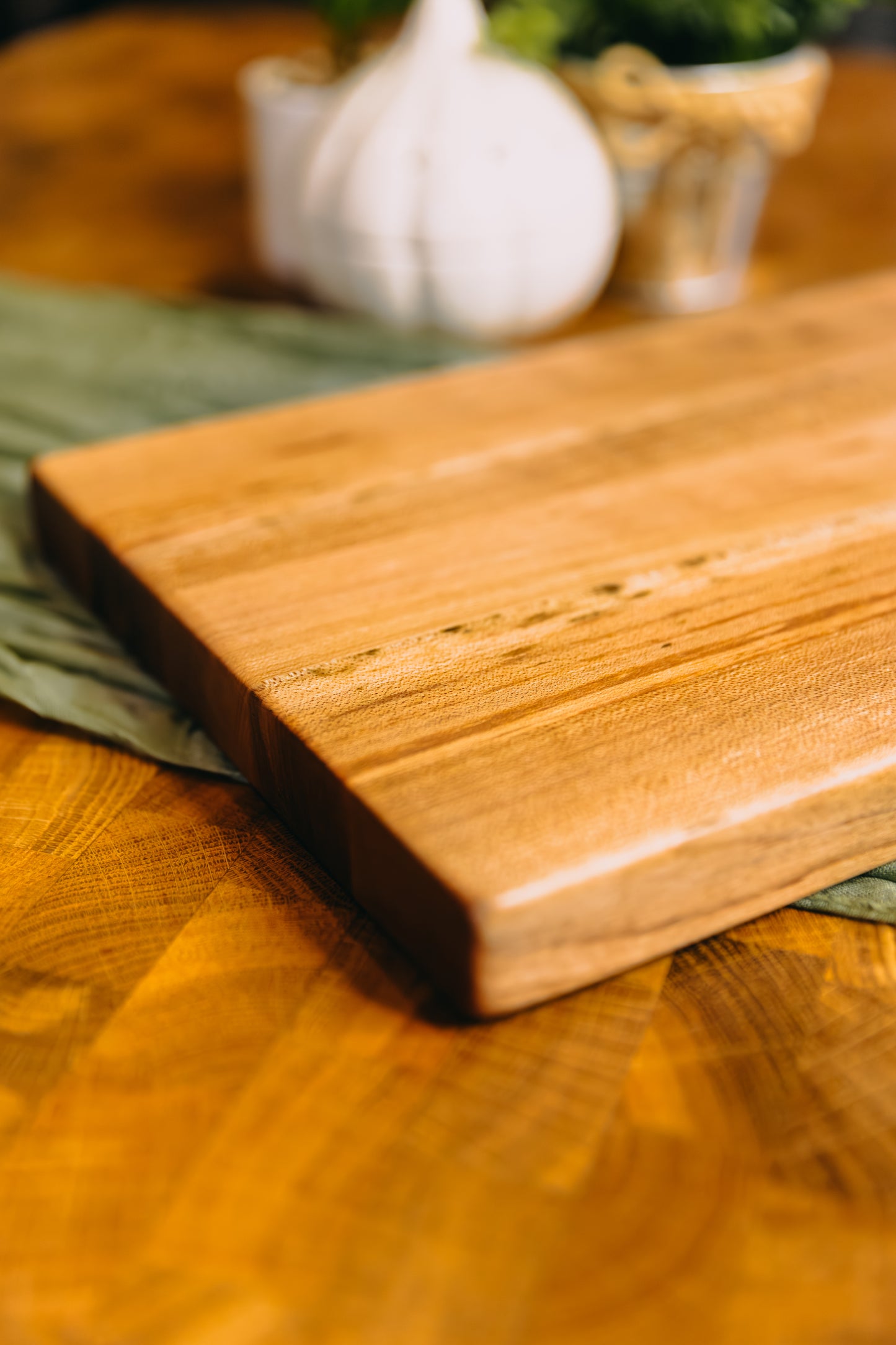 Edge Grain Hard Maple Serving Board (One-Off 003)