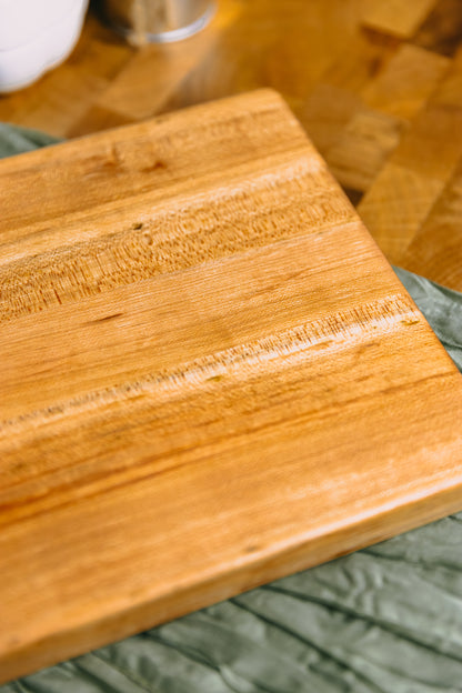Edge Grain Hard Maple Serving Board (One-Off 003)
