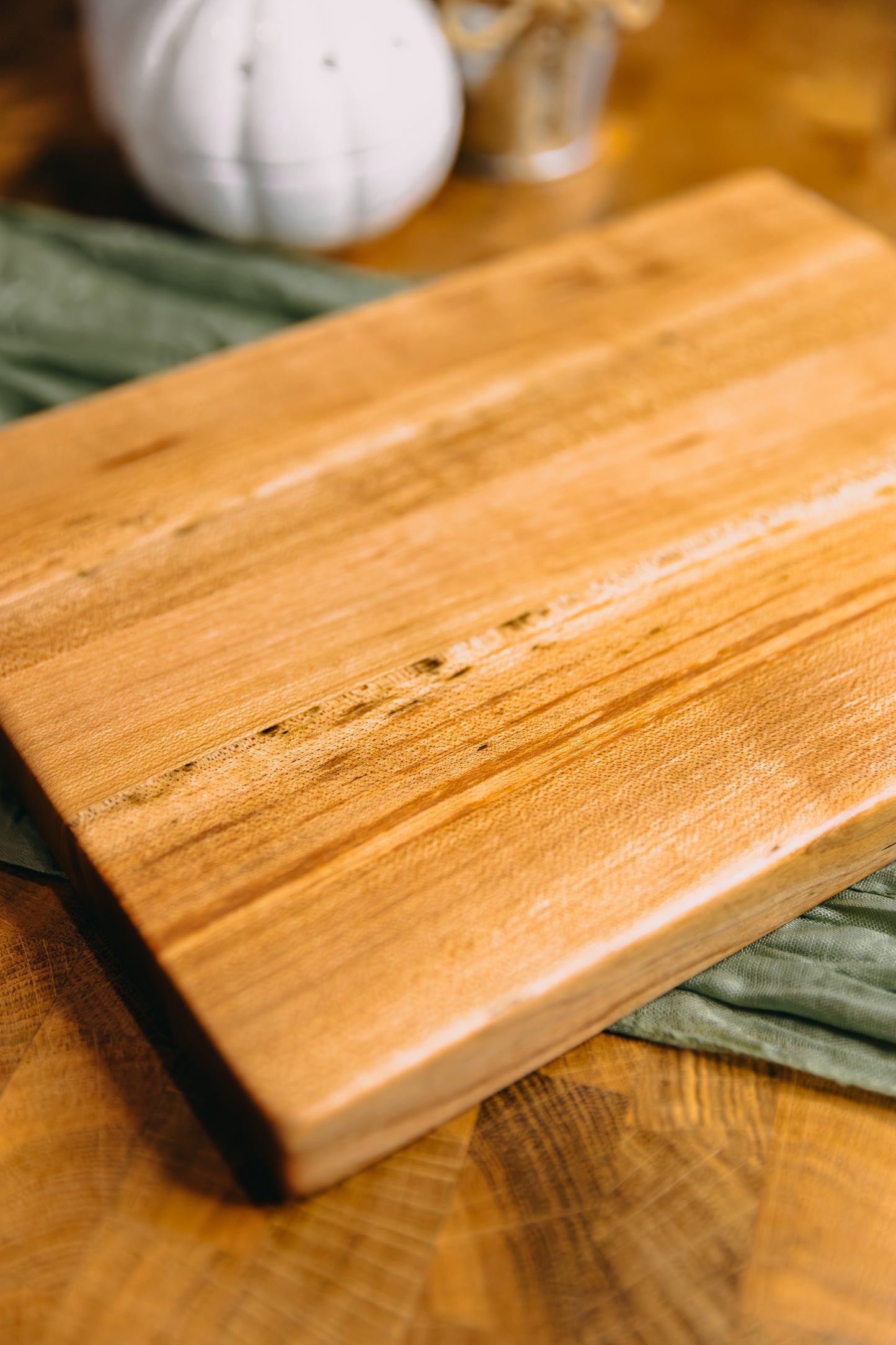 Edge Grain Hard Maple Serving Board (One-Off 003)