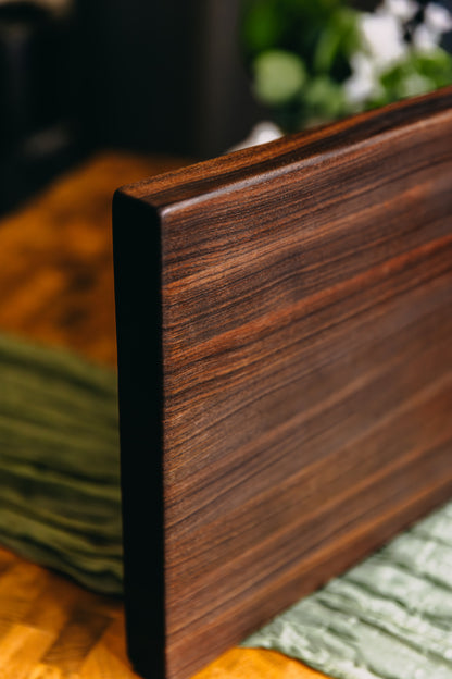Edge Grain Black Walnut Cutting Board (One-Off 002)