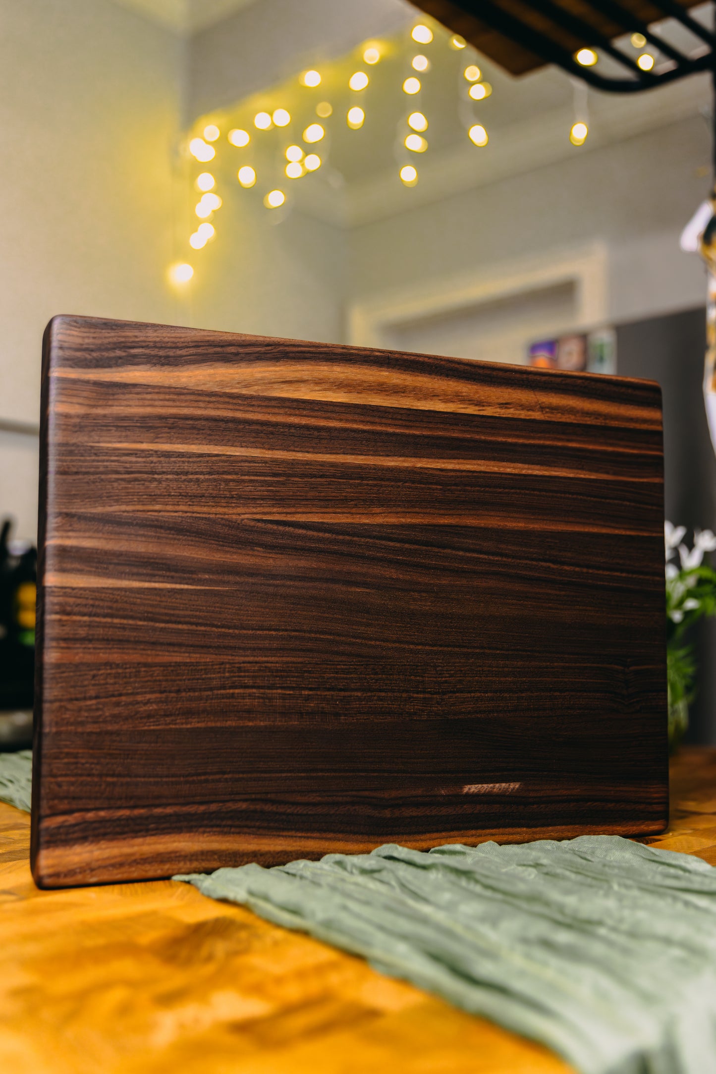 Edge Grain Black Walnut Cutting Board