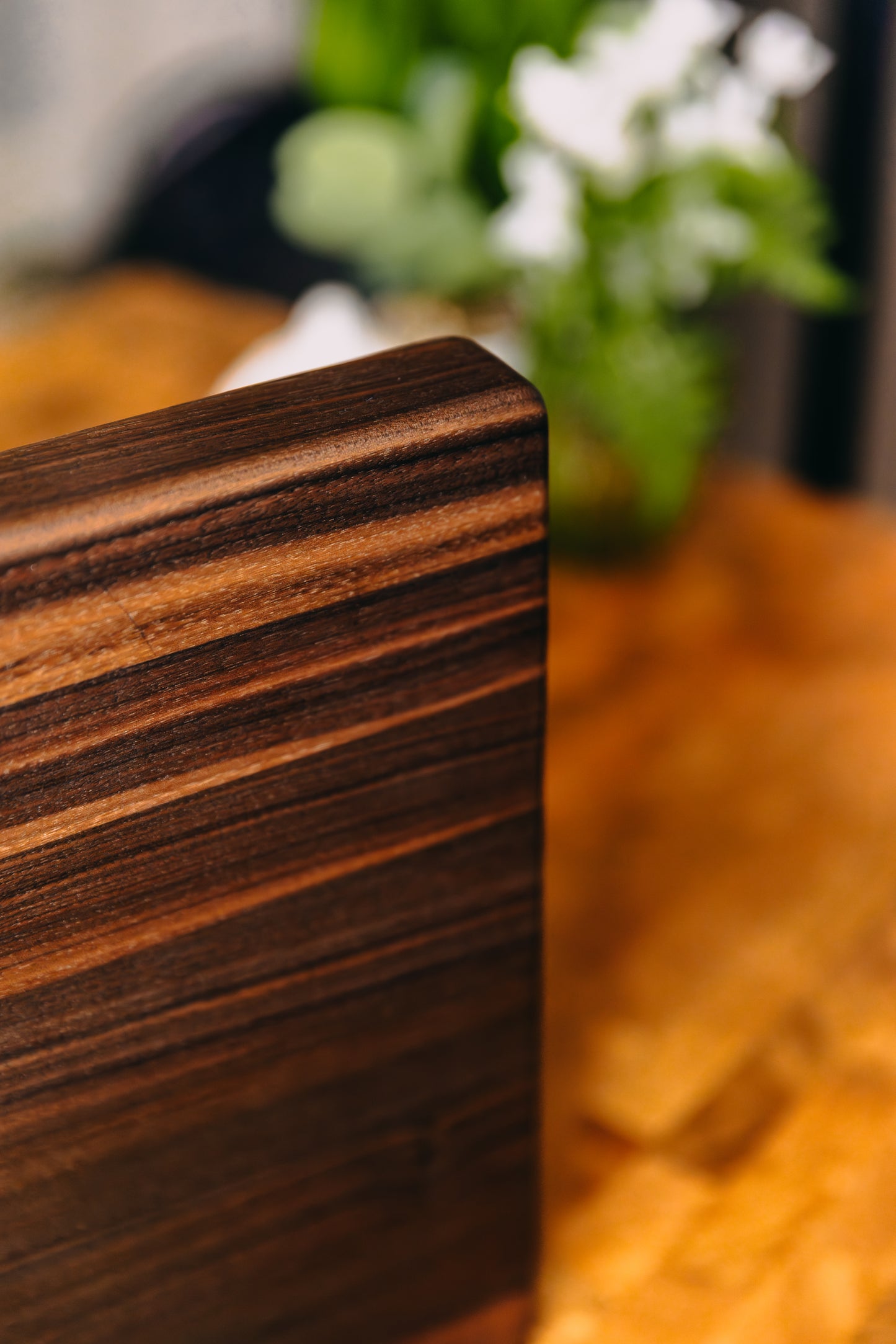 Edge Grain Black Walnut Cutting Board