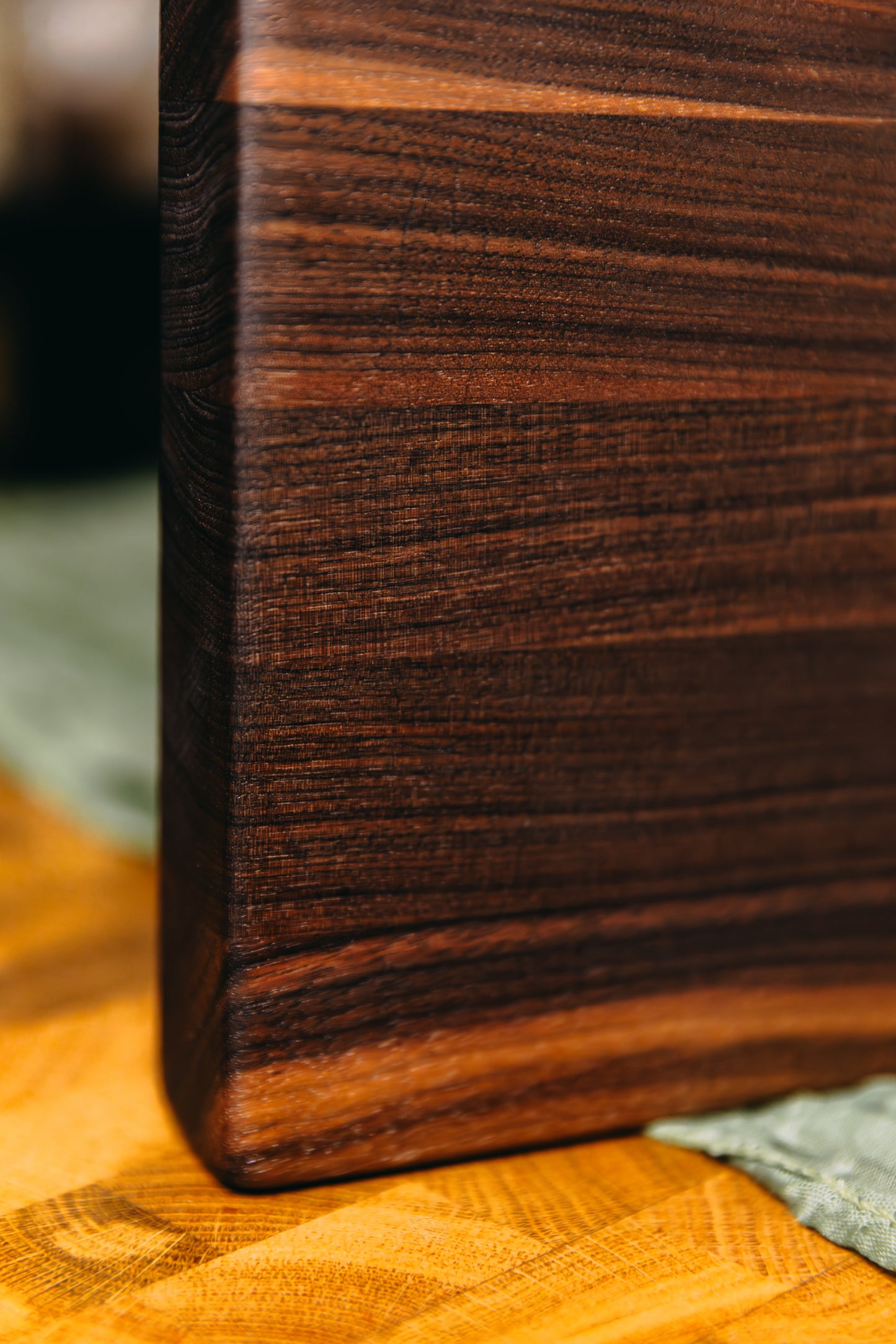 Edge Grain Black Walnut Cutting Board