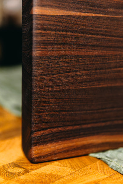 Edge Grain Black Walnut Cutting Board