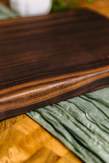 Edge Grain Black Walnut Cutting Board