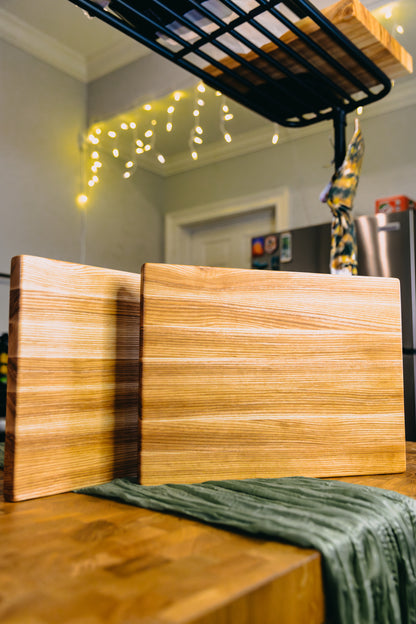 Edge Grain Ash Serving Board