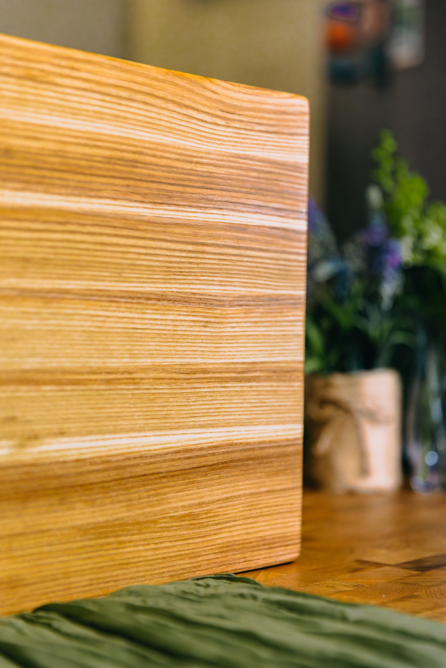 Edge Grain Ash Serving Board (One-Off 001)