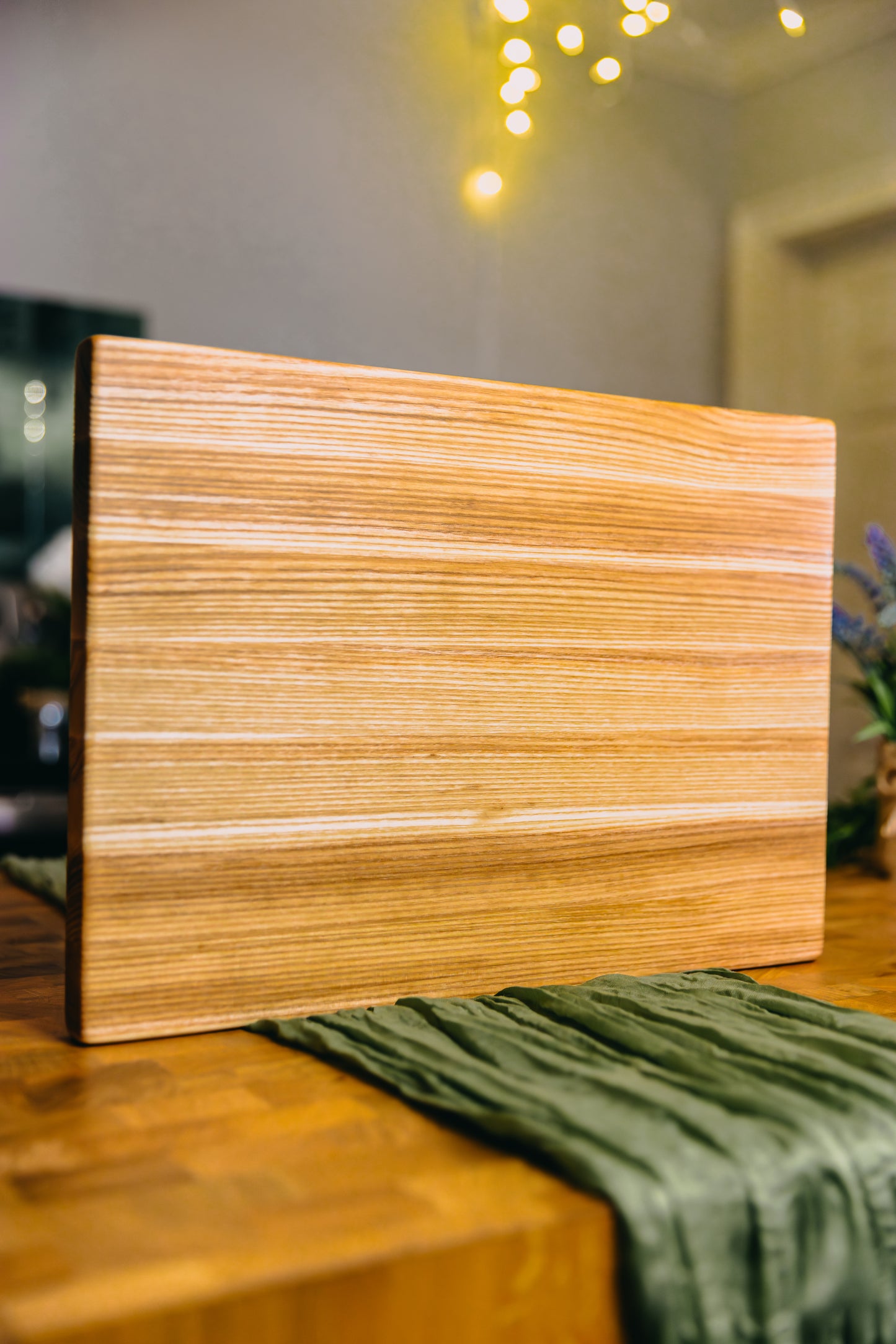 Edge Grain Ash Serving Board (One-Off 001)