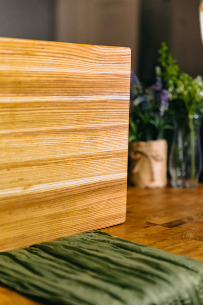 Edge Grain Ash Serving Board (One-Off 001)