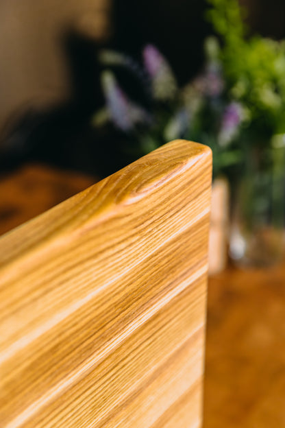 Edge Grain Ash Serving Board