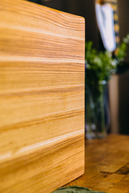 Edge Grain Ash Serving Board (One-Off 001)