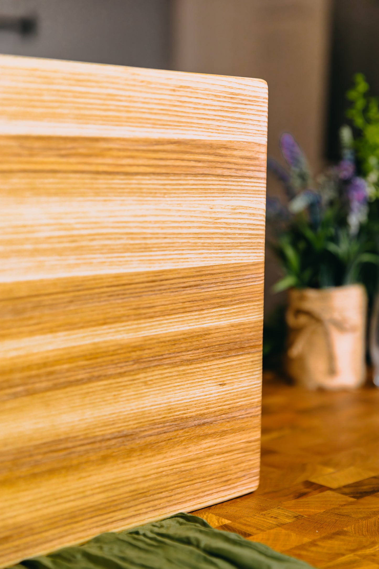 Edge Grain Ash Serving Board (One-Off 001)