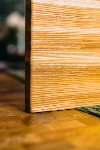 Edge Grain Ash Serving Board