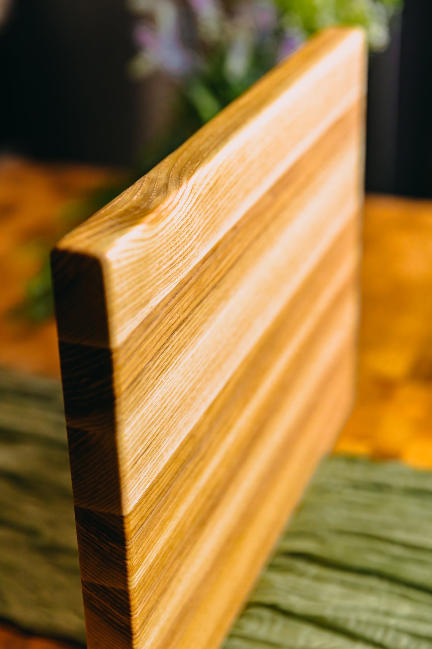 Edge Grain Ash Serving Board (One-Off 001)