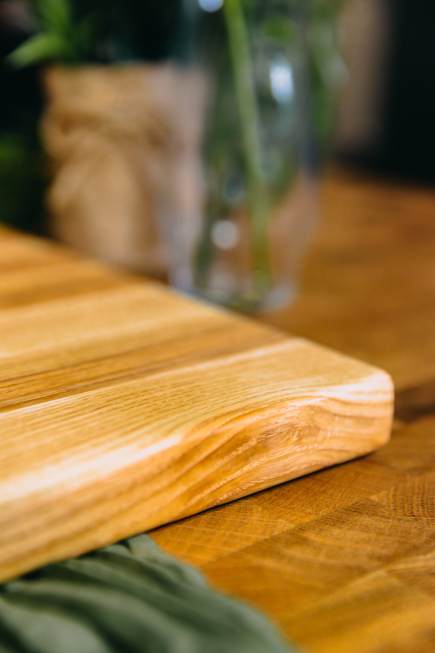 Edge Grain Ash Serving Board