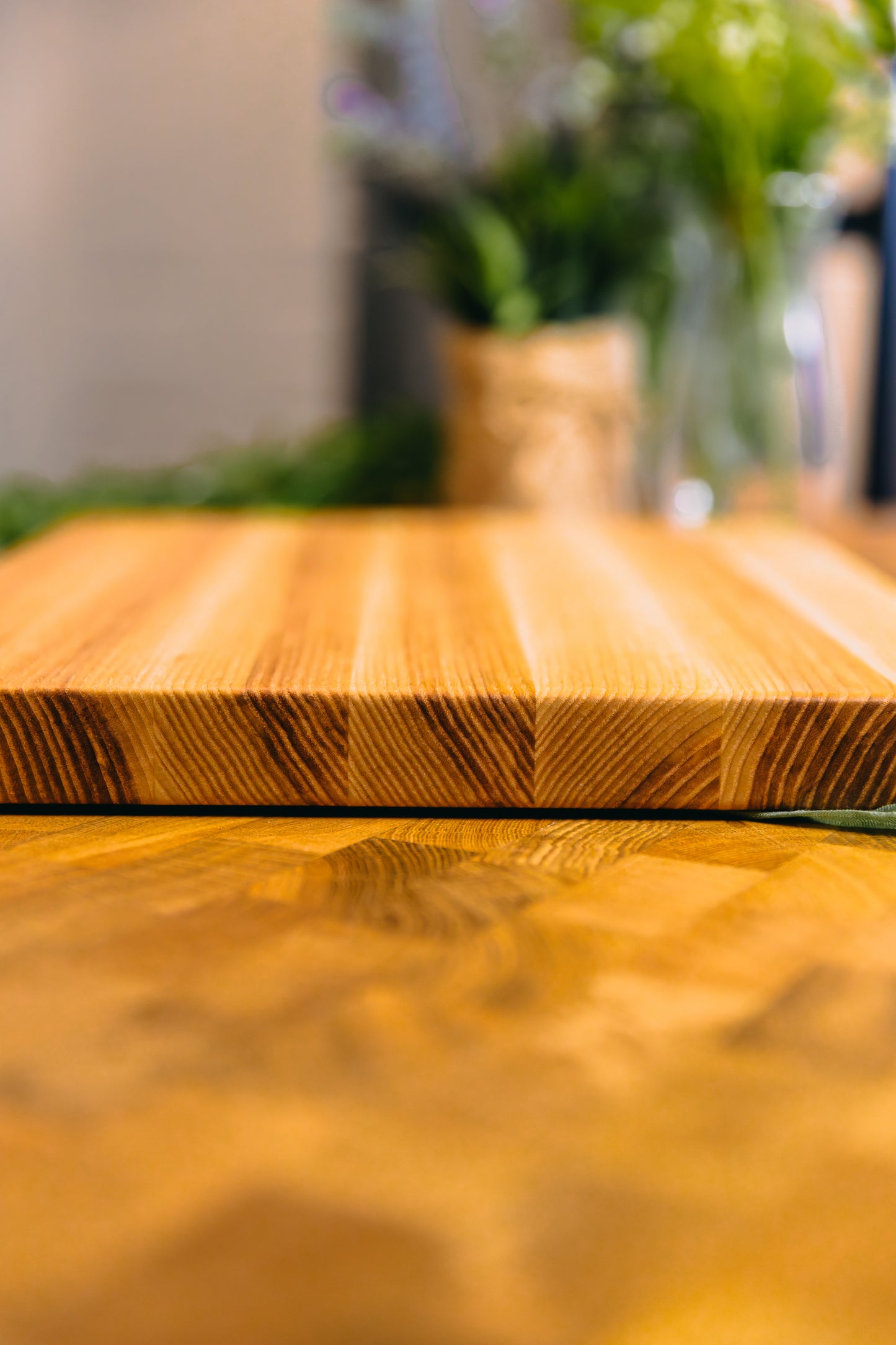Edge Grain Ash Serving Board (One-Off 001)