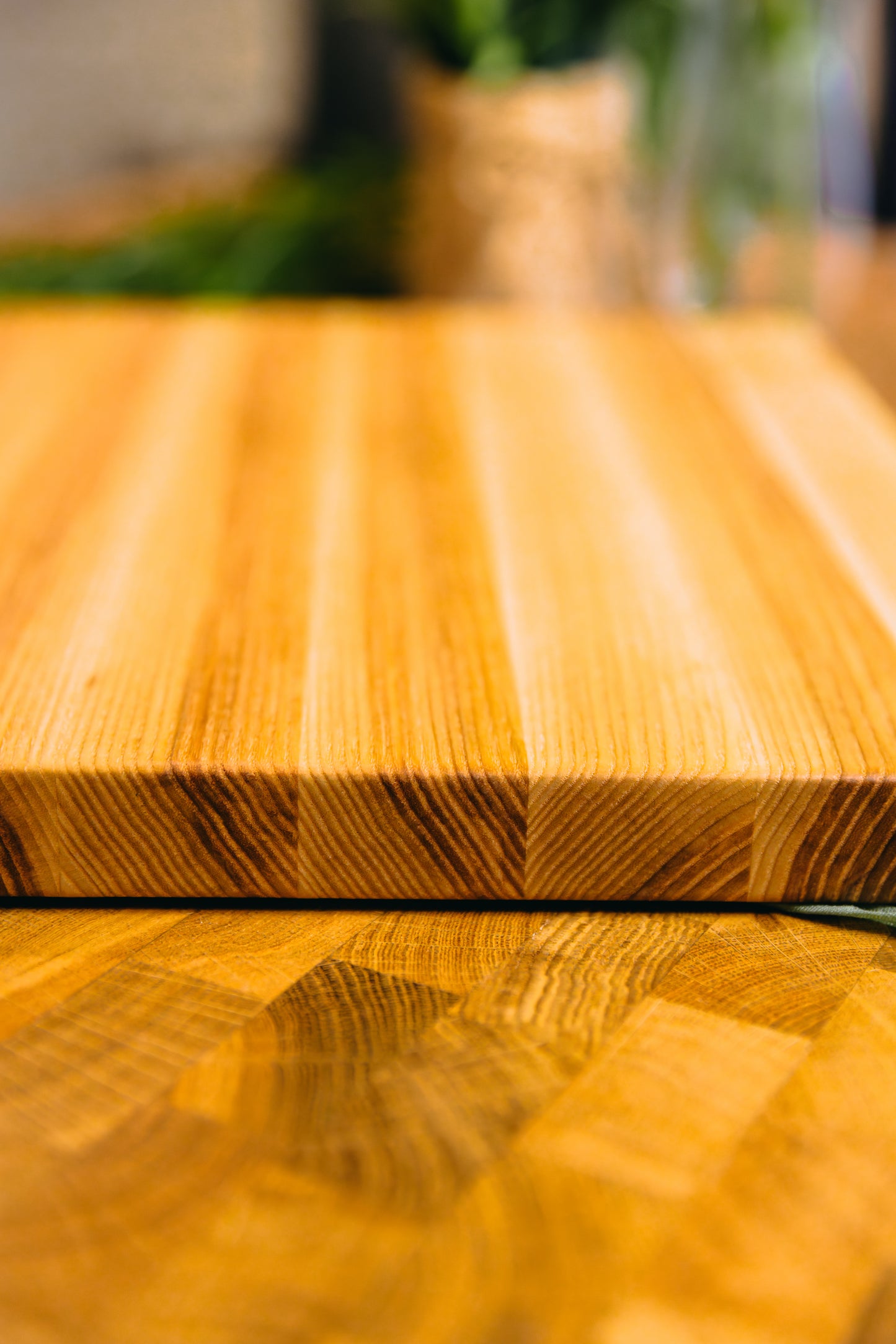 Edge Grain Ash Serving Board