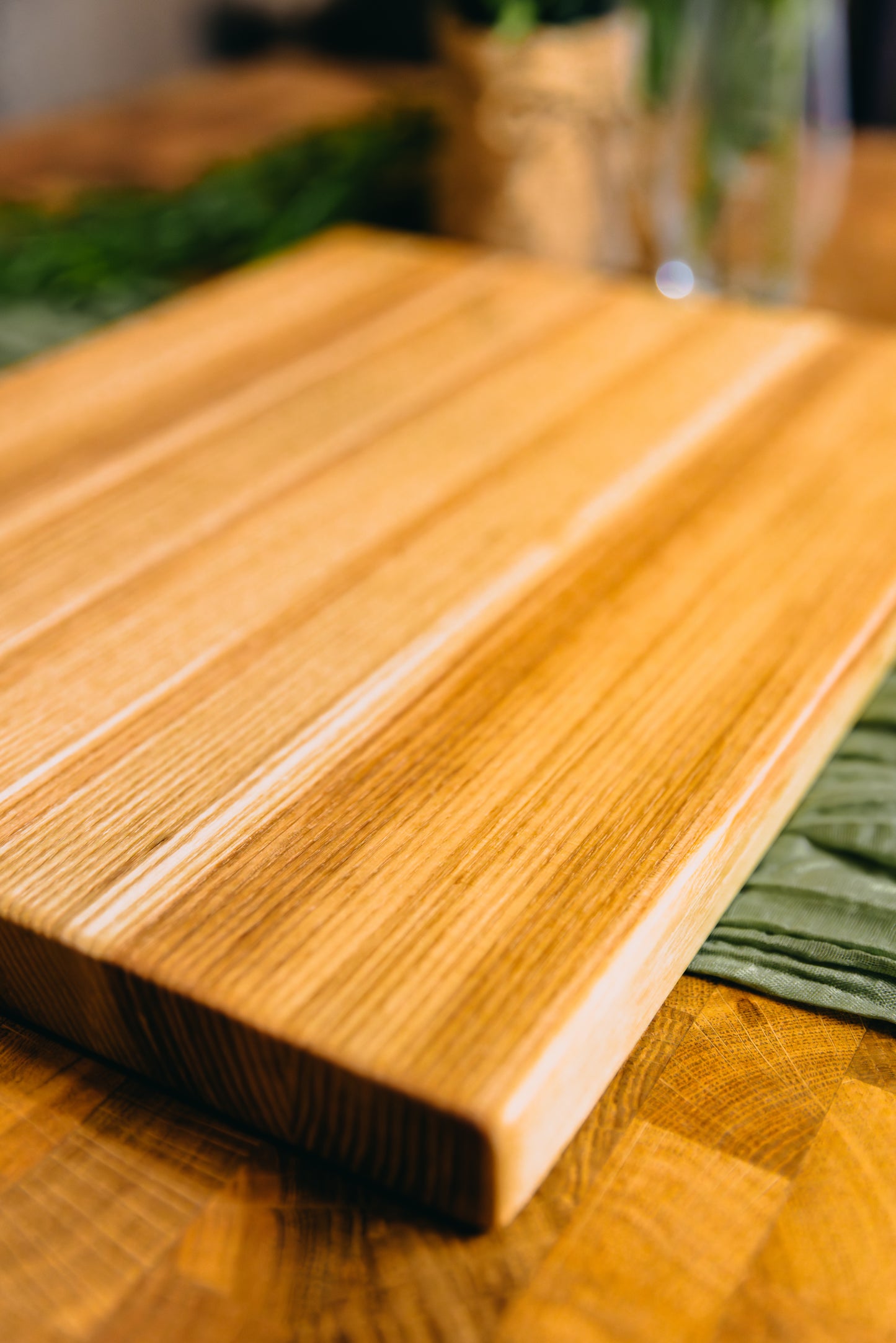 Edge Grain Ash Serving Board (One-Off 001)