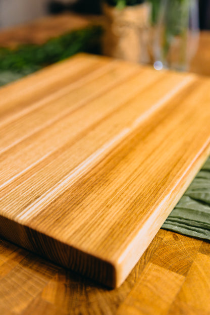 Edge Grain Ash Serving Board (One-Off 001)