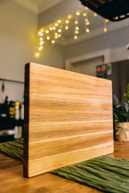 Edge Grain Ash Serving Board (One-Off 002)