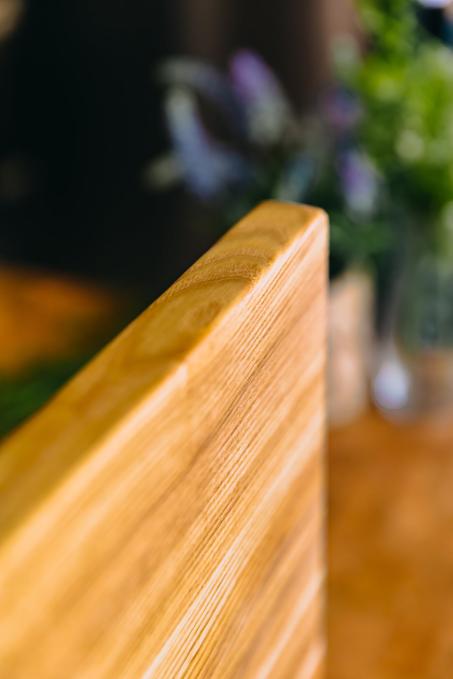 Edge Grain Ash Serving Board (One-Off 002)