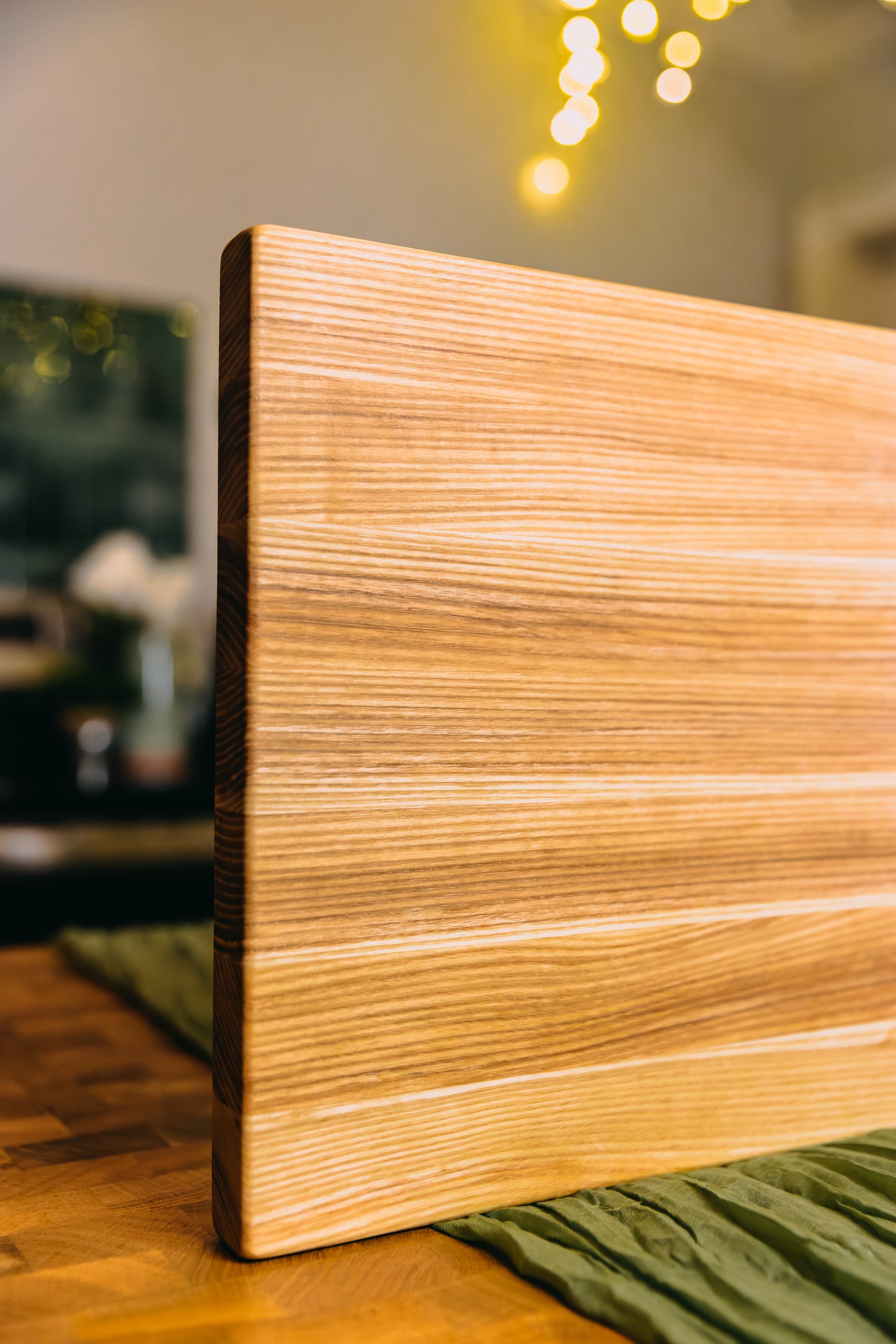 Edge Grain Ash Serving Board (One-Off 002)