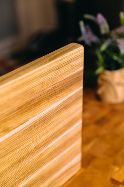 Edge Grain Ash Serving Board (One-Off 002)